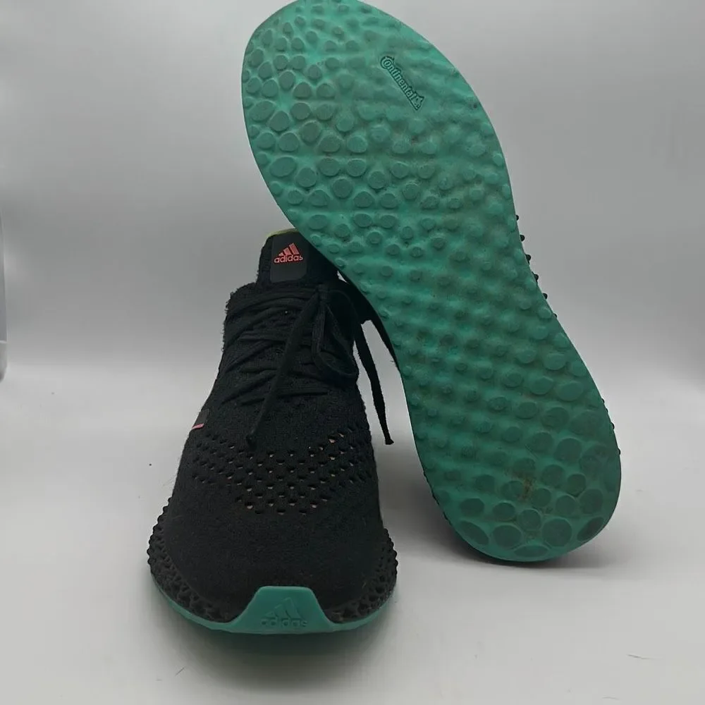 adidas Men's adidas‎ 4D Black/Carbon/Turbo Running Shoes GZ8626 SZ 9.5